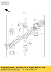 Aquí puede pedir ajustador, shockabsorbe de Kawasaki , con el número de pieza 430941052: