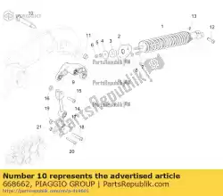 Qui puoi ordinare perno da Piaggio Group , con numero parte 668662:
