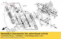 52403KZ4J21, Honda, mola, almofada rr honda cr  r cr125r 125 , Novo