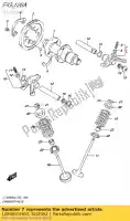 1284031H00, Suzuki, Bras comp, valve suzuki  lt a 500 2009 2010 2011 2012 2014 2015 2016 2017 2018, Nouveau