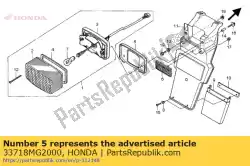Aquí puede pedir embalaje, luz trasera de Honda , con el número de pieza 33718MG2000: