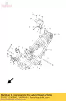 3C6F11100000, Yamaha, komp. ramek yamaha aerox yq 50 2009 2010 2011 2012, Nowy