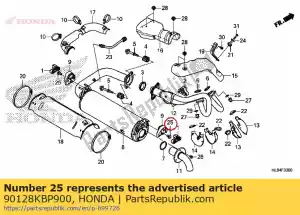 honda 90128KBP900 gniazdo ?rubowe 8x16 - Dół