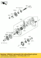 130410016, Kawasaki, Bilanciatore, peso kawasaki kx kxf 450, Nuovo