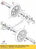 9410914811, Yamaha, tire (irc, 90/80-1 yamaha mws150aj nz only mws150a mws150am new zealand 150 , New