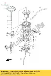 Here you can order the carburetor dr12 from Suzuki, with part number 1320044AG0: