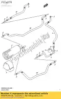 4489404K00, Suzuki, cojín, válvula brthr del depósito de combustible suzuki  650 2017, Nuevo