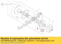 AP5RMR000239, Piaggio Group, Orzech aprilia sr 50 2000 2001 2002 2003 2004, Nowy