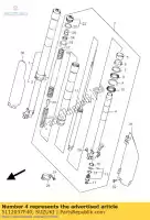 5112037F40, Suzuki, tubo interno, l suzuki rm  rm250 250 , Nuovo