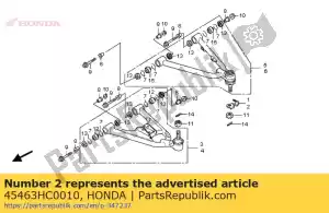 honda 45463HC0010 no hay descripción disponible en este momento - Lado inferior