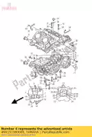 4NK151380000, Yamaha, nozzle 1 yamaha xvz royalstar xvza 1300, New