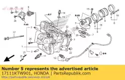 Tutaj możesz zamówić brak opisu w tej chwili od Honda , z numerem części 17111KTW901:
