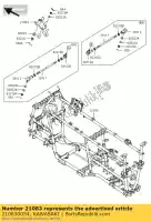 210830054, Kawasaki, braccio, pitman kvf750lcf kawasaki kvf 750 2012, Nuovo