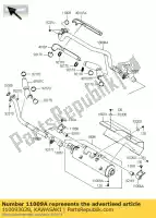 110093028, Kawasaki, uszczelka kaf620-a1 kawasaki brute force kvf 750 2012 2013 2014, Nowy