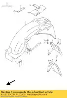 6311120C00, Suzuki, garde-boue, arrière suzuki gsxr  w gsx f sp r gsx750f 750 , Nouveau