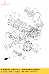 Qui puoi ordinare piatto, frizione da Yamaha , con numero parte 3E5165210000: