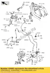 Aquí puede pedir freno de manguera, m / c-abs ecu, p er650 de Kawasaki , con el número de pieza 430950620: