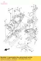 5VX21511A0P1, Yamaha, pára-choque frente yamaha xj 600 2009, Novo