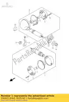 3560212FA0, Suzuki, lamp assy, ??fr.l suzuki gz marauder  u gz125 gz250 250 125 , Nieuw