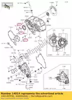 140140556, Kawasaki, 01 posizione piastra kawasaki  800 1000 2017 2018 2019 2020 2021, Nuovo