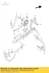 Suzuki 1846102FA0 w?? gumowy - Dół