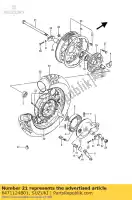 6471124B01, Suzuki, Essieu, arrière suzuki ls 650 1994, Nouveau