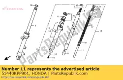 Qui puoi ordinare tubo, sede da Honda , con numero parte 51440KPP901: