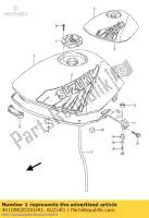 4410002D101HU, Suzuki, zbiornik, paliwo suzuki gs  eu e gs500eu 500 , Nowy
