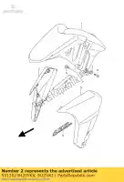 5312023H20YKV, Suzuki, copertina comp, fr f suzuki gsx bking bk bka hayabusa ruf r bkau2 ru2 bkuf bku2 gsx1300bka b king 1300 , Nuovo