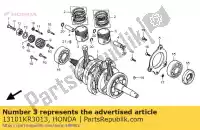 13101KR3013, Honda, piston (std.) honda cb cmx 250 1992 1994 1996 1997 1998 1999, Nouveau