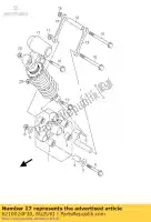 6210024F30, Suzuki, Conjunto absorbente, r suzuki gsx 1300 2003 2004 2005 2006 2007, Nuevo