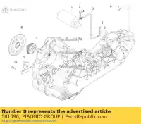 581596, Piaggio Group, Screw     , New