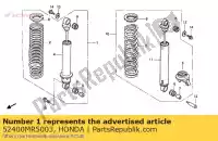 52400MR5003, Honda, Conjunto de almofada, r rr honda pc pacific coast  pc800 800 , Novo