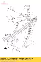 Here you can order the bolt flg from Yamaha, with part number 9010508X2100: