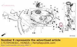 Qui puoi ordinare tubo comp., alimentazione carburante da Honda , con numero parte 17570MJWJ01: