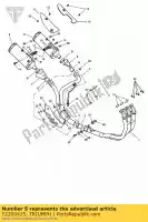 T2200425, Triumph, wtórny, przykr?cany zespó? triumph speed triple speed triple 210445 > 461331 1050 2005 2006 2007 2008 2009 2010 2011 2012, Nowy