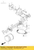 1640038B10, Suzuki, bomba, aceite de motor suzuki vl intruder lc c1500 vl1500 1500 , Nuevo