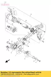 Here you can order the starter motor from Yamaha, with part number 4WM818900100: