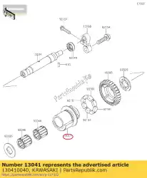 Here you can order the balancer from Kawasaki, with part number 130410040: