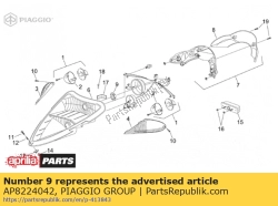 Aprilia AP8224042, Oprawka, OEM: Aprilia AP8224042