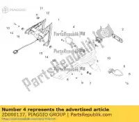 2D000137, Piaggio Group, indicatore di direzione posteriore rh aprilia  rs 660 abs (apac) rsv rsv4 rsv4 1100 racing factory abs rsv4 tuono tuono tuono 660 (apac) zd4ke000 zd4kea00 zd4kea00, zd4kewa zd4keb00 zd4keu zd4keua1 zd4ksa00, zd4kvh, zd4ksg zd4ksue0 zd4kya00 zd4kyb zd4kyb00 zd4kza00 zd4kzb00 zd4kzu zd4rkl00zd4, Nuovo