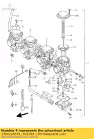 1360226E30, Suzuki, tornillo suzuki gsf gsx 600 750 1200 1995 1996 1997 1998 1999 2000 2001, Nuevo