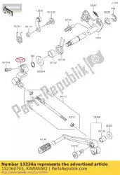 Tutaj możesz zamówić 01 d? Wignia-komp, strona silnika od Kawasaki , z numerem części 132360793: