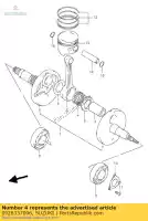 0926337006, Suzuki, cuscinetto suzuki xf freewind u  xf650 lt a500f quadmaster 650 500 , Nuovo