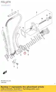 suzuki 1281235G00 element dystansowy, czaj krzywkowy - Dół