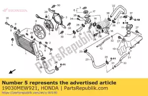 Honda 19030MEW921 zespó? silnika., wentylator - Dół