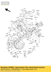 Here you can order the bolt,6x30 from Kawasaki, with part number 920021622: