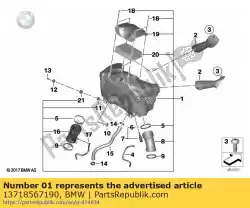 Here you can order the intake muffler from BMW, with part number 13718567190: