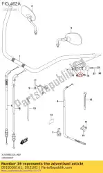 Qui puoi ordinare distanziatore, 6. 5x16x1 da Suzuki , con numero parte 0918006161: