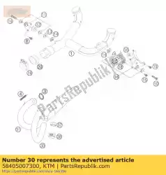 Aquí puede pedir no hay descripción disponible de KTM , con el número de pieza 58405007300: